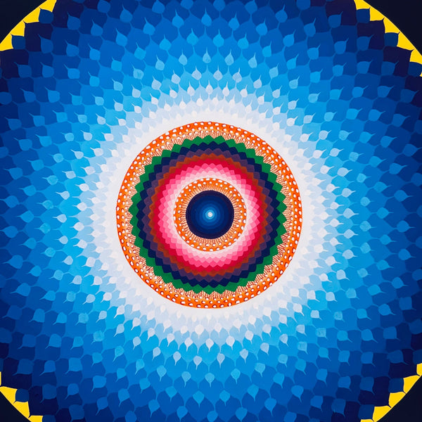 Lotus Mandala Thangka Painting - Art Of Tibet