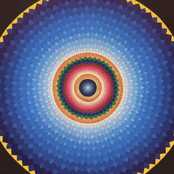 Lotus Mandala Thangka Painting - Art Of Tibet