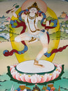 Machig Labdron Tibetan Thangka Painting - Art Of Tibet