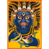 Mahakala Face Thangka - Art Of Tibet