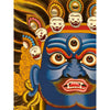 Mahakala Face Thangka - Art Of Tibet