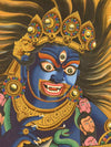 Mahakala Large Thangka - Art Of Tibet