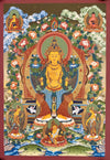 Maitreya Buddha Thangka - Art Of Tibet