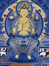 Maitreya Buddha Thangka - Art Of Tibet