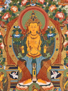 Maitreya Buddha Thangka - Art Of Tibet