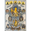 Manjushri & Jambhala Tibetan Thangka - Art Of Tibet