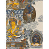 Manjushri & Jambhala Tibetan Thangka - Art Of Tibet