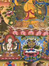 Manjushri Large Masterpiece Thangka - Art Of Tibet
