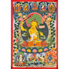 Manjushri Large Masterpiece Thangka - Art Of Tibet
