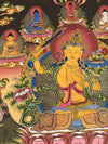 Manjushri Large Masterpiece Thangka - Art Of Tibet