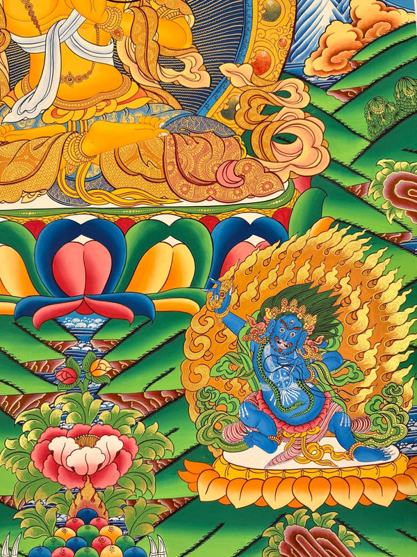 Manjushri Large Thangka - Art Of Tibet