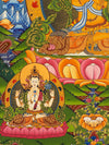 Manjushri Large Thangka - Art Of Tibet