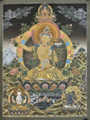 Manjushri Large Thangka - Art Of Tibet