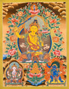 Manjushri Thangka - Art Of Tibet