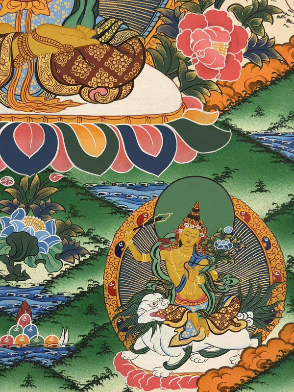 Manjushri Thangka - Art Of Tibet