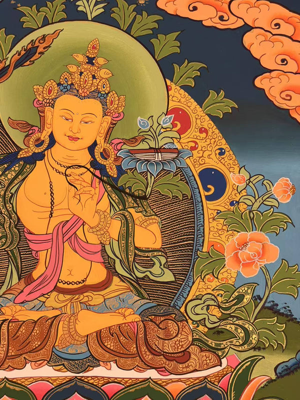 Manjushri Thangka - Art Of Tibet