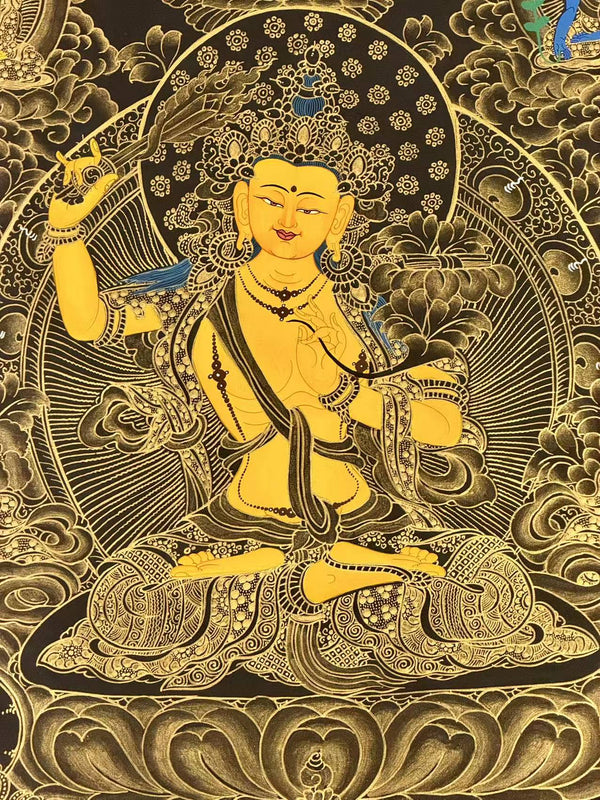 Manjushri Thangka - Art Of Tibet