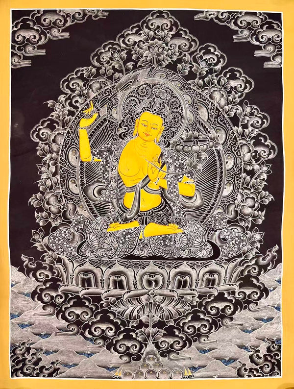 Manjushri Thangka - Art Of Tibet