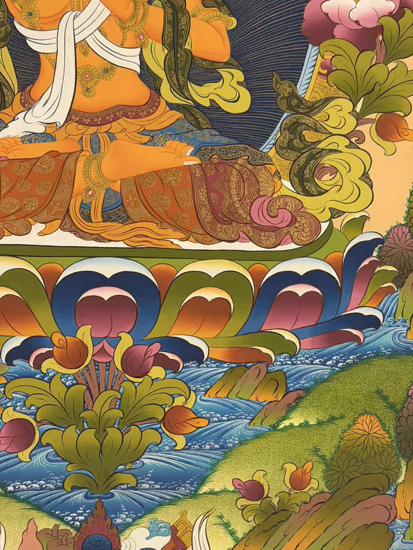 Manjushri Thangka - Art Of Tibet