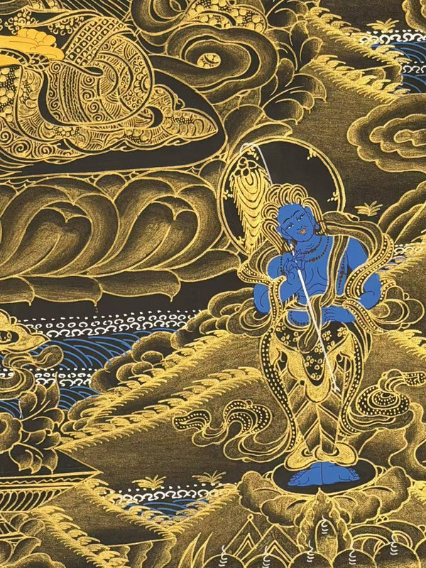 Manjushri Thangka - Art Of Tibet