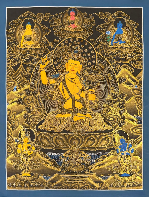 Manjushri Thangka - Art Of Tibet