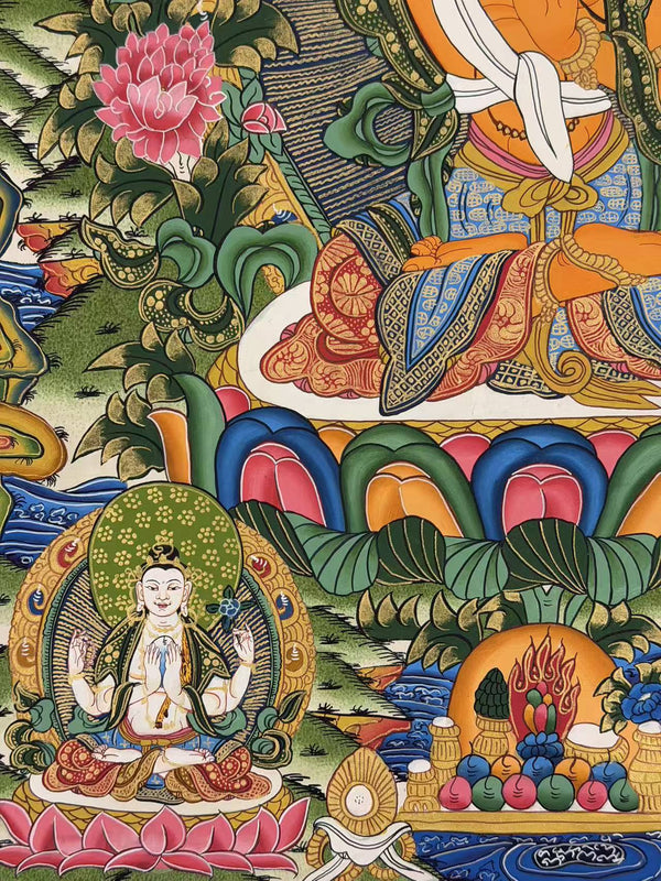 Manjushri Thangka - Art Of Tibet
