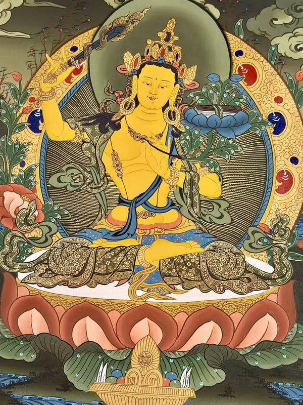 Manjushri Thangka - Art Of Tibet
