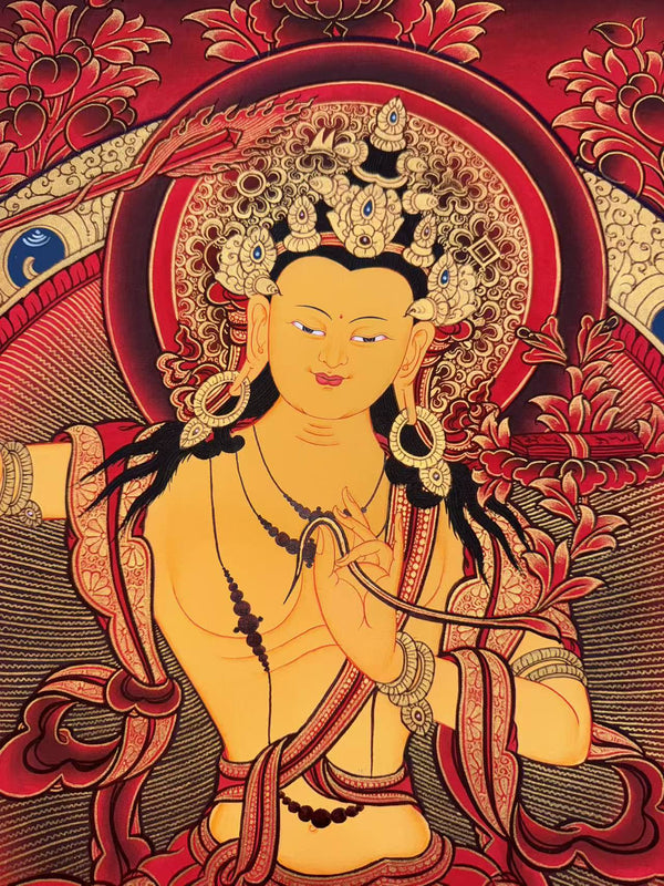 Manjushri Thangka - Art Of Tibet