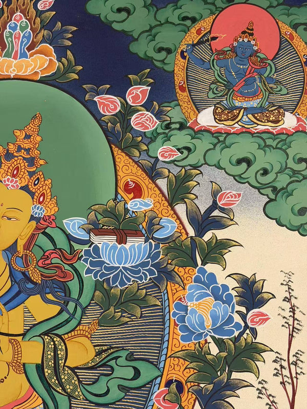 Manjushri Thangka - Art Of Tibet
