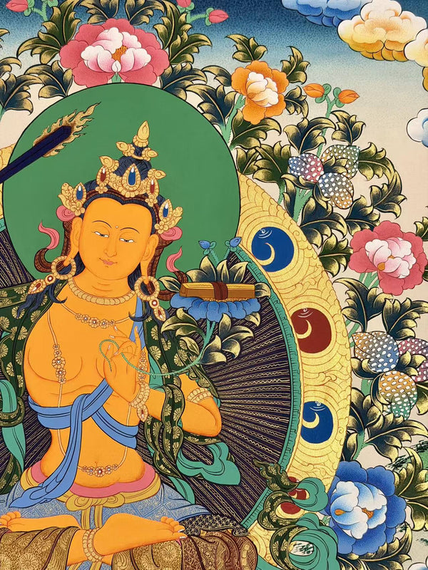 Manjushri Thangka - Art Of Tibet