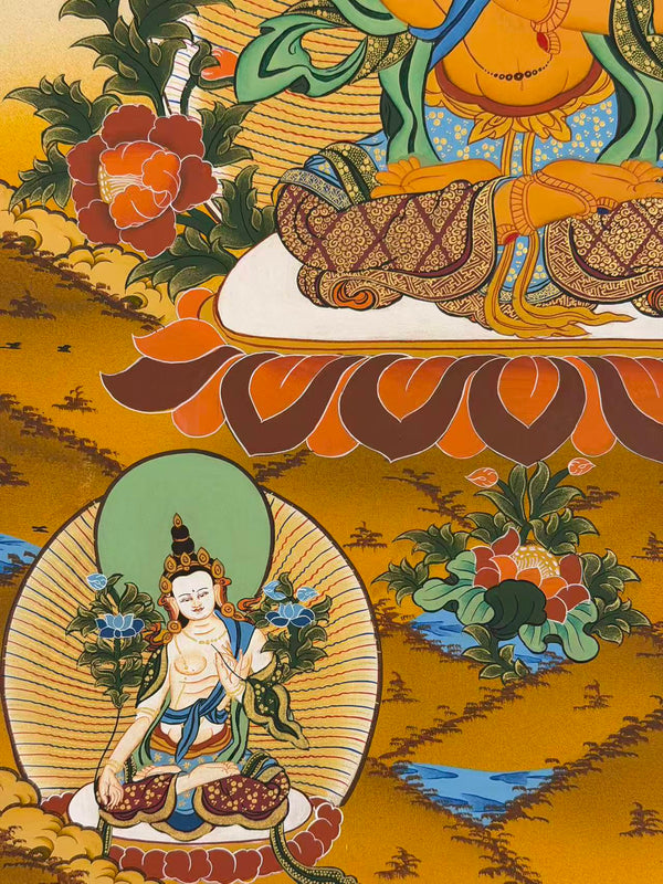 Manjushri Thangka - Art Of Tibet