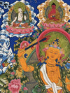 Manjushri Thangka - Art Of Tibet