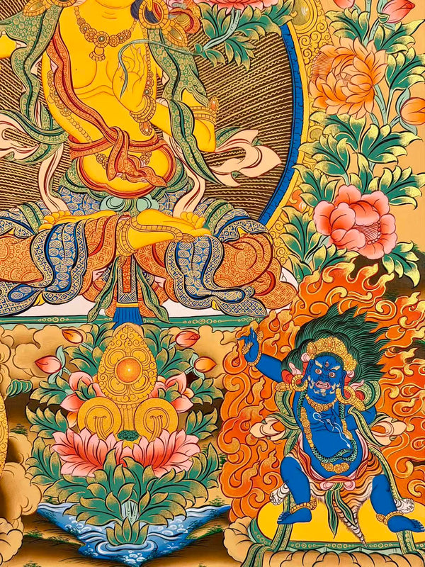 Manjushri Thangka - Art Of Tibet