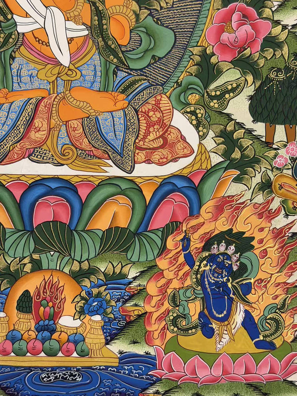 Manjushri Thangka - Art Of Tibet