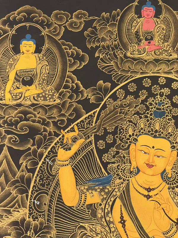 Manjushri Thangka - Art Of Tibet