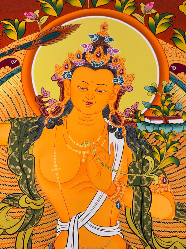 Manjushri Thangka - Art Of Tibet