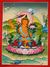 Manjushri Thangka - Art Of Tibet