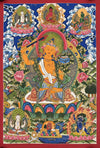 Manjushri Thangka - Art Of Tibet