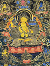 Manjushri Thangka - Silk Framed - Art Of Tibet