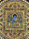 Medicine Buddha Mandala Thangka - Art Of Tibet