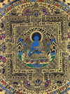 Medicine Buddha Mandala Thangka - Art Of Tibet