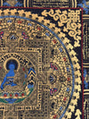 Medicine Buddha Mandala Thangka - Art Of Tibet