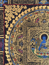 Medicine Buddha Mandala Thangka - Art Of Tibet