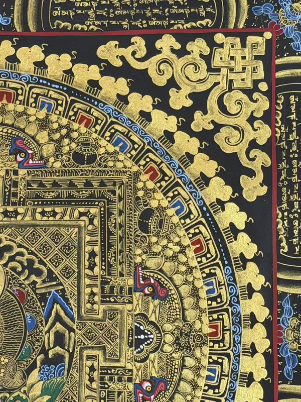 Medicine Buddha Mandala Thangka - Art Of Tibet