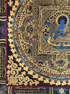 Medicine Buddha Mandala Thangka - Art Of Tibet