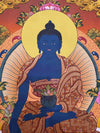 Medicine Buddha Thangka - Art Of Tibet