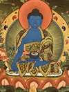 Medicine Buddha Thangka - Art Of Tibet