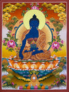 Medicine Buddha Thangka - Art Of Tibet