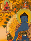 Medicine Buddha Thangka - Art Of Tibet