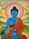 Medicine Buddha Thangka - Art Of Tibet
